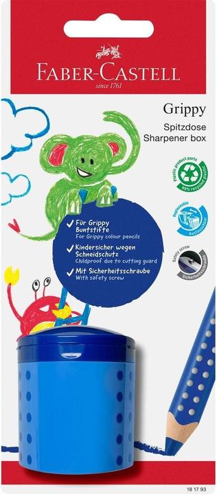 Faber-Castell Spitzdose Grippy BK