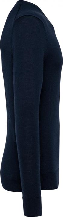 Produktbild Kariban Merino-Pullover mit V-Ausschnitt (4XL)