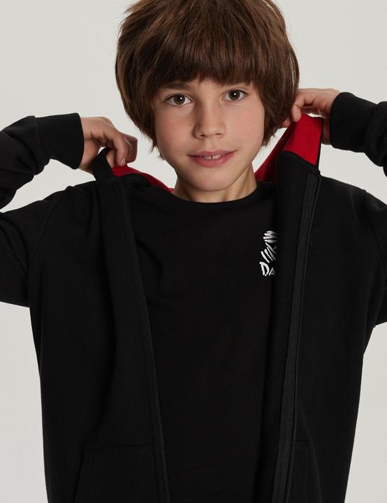 Immagine prodotto Dakar HOODY DKR 23 ZIP KID 822 BLK (146, 152)