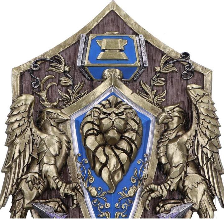 Produktbild Nemesis Now World of Warcraft Wandschmuck Alliance 30 cm (30 cm)
