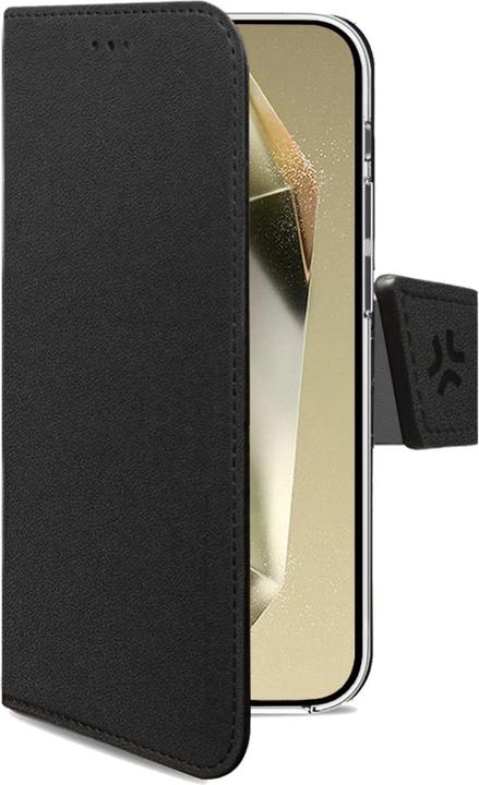 Image du produit Celly Wally Portefeuille Couverture 5G - Noir (Samsung Galaxy S24 Ultra)