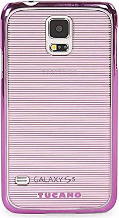 Image du produit Tucano Snap Case Plissè pour Galaxy S5 Rose (Samsung Galaxy S5)