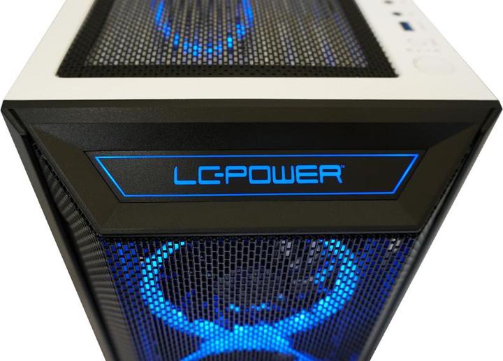 Image du produit LC-Power Boîtier Gaming 805BW Holo-1 X RGB noir/blanc retail (E-ATX, ATX, mATX, Mini-ITX)