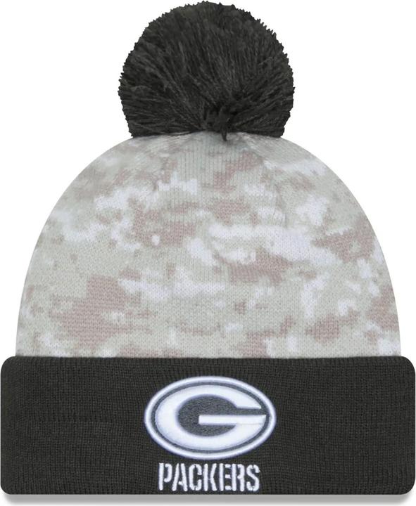 New Era NFL Salute To Service Wintermütze Green Bay Packers