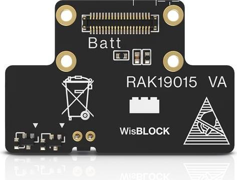 Actual product image RAK Wireless WisBlock RAK19015 Battery Power Board