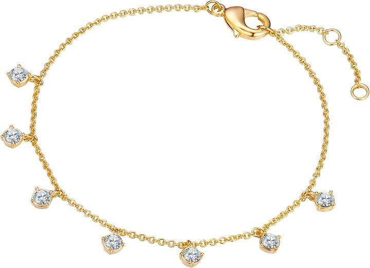Lulu & Jane Damen Armband Metall - 35108 (17 cm, Metall-Legierung)