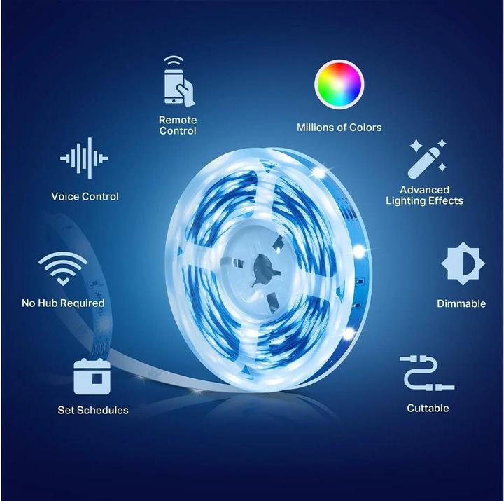 Actual product image TP-Link Tapo L900-5 (Multicoloured, 500 cm, Indoor)