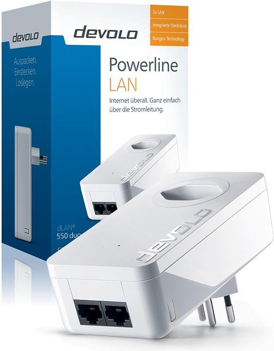 Image du produit Devolo dLAN 550 duo+ extension (500 Mbit/s)