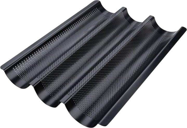 Produktbild Birkmann Bread Buddies Baguetteblech für 3 Stück 38,5×28 cm (38.50 cm)