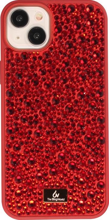 Actual product image PhoneLook Cover glitter diamond The Bling World (Apple iPhone 15 Plus)