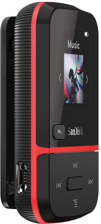 Actual product image SanDisk Clip Sport Go Red Global 32GB (32 GB)