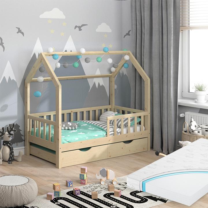 Produktbild VitaliSpa Hausbett Wiki (80 x 160 cm)