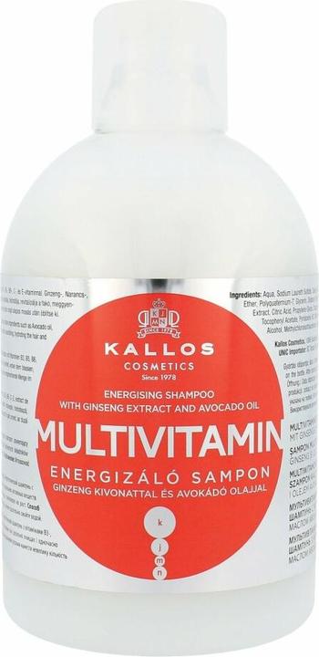 Image du produit Kallos Cosmetics Multivitamines (1000 ml, Shampoing liquide)