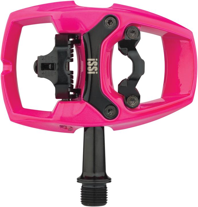 Image du produit iSSi Pédale hybride Flip II SPD pour VTT/Trekking/City (Bearing/Bushing). Pink.
