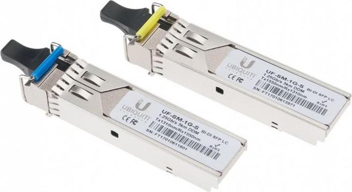Actual product image Ubiquiti UF-SM-1G-S: set of 2 SFP module