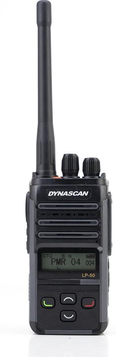 Immagine prodotto PNI Radio portatile PMR Dynascan LP-50, 16CH, Scan, Vox, CTCSS, DCS, batteria 2000 mAh, IP67