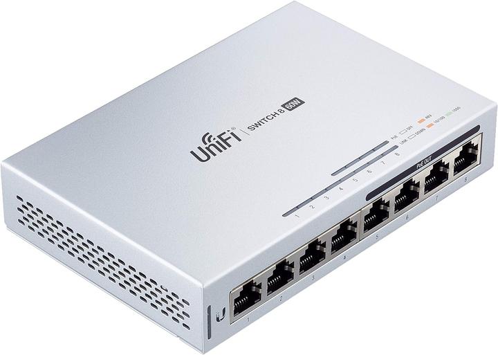 Actual product image Ubiquiti Us-8-60w (8 Ports)