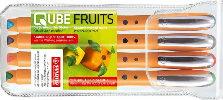 Actual product image STABILO worker+ rollerball (Green, Red, Blue, Black, 4 x)