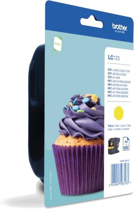 Actual product image Brother Lc-123c (C)