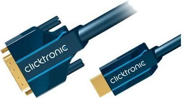 Produktbild clicktronic HDMI (Typ A) — DVI (5 m, DVI, HDMI)