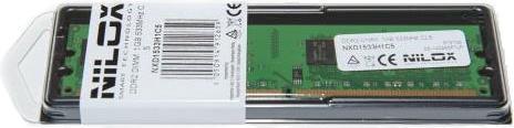 Actual product image Nilox 1GB PC2-4200 memory 1 x 1 GB DDR2 533 MHz (1 x 1GB, 533 MHz, DDR2-RAM, DIMM)
