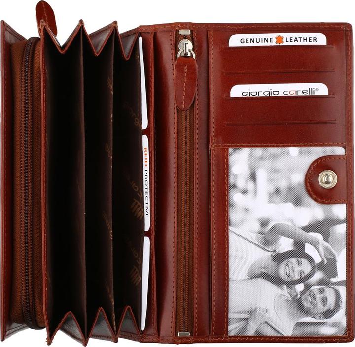 Actual product image Giorgio Carelli Zipper purse