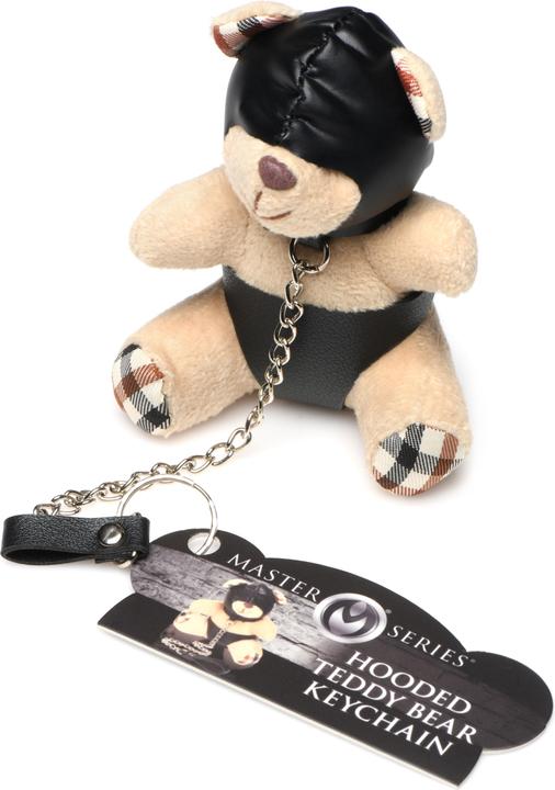Master Series Geknebelter Teddybär Schlüsselanhänger