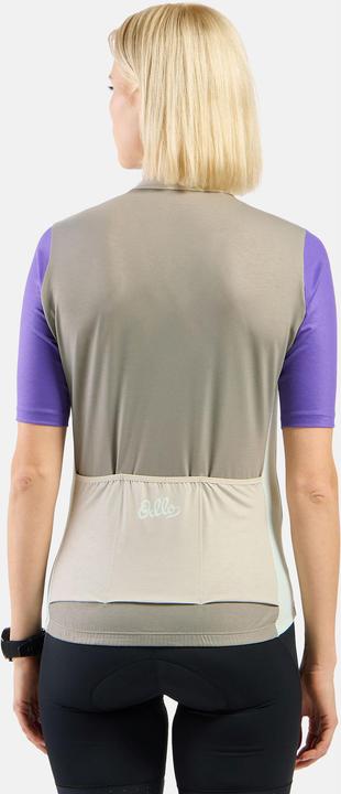 Produktbild Odlo Women's Essential Heritage Print Shirt S/S FZ (M)