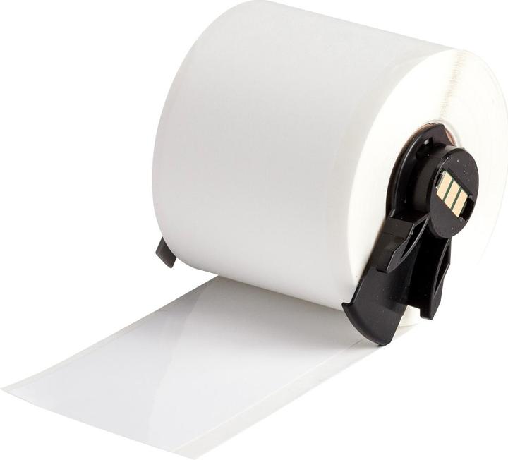 Brady M6C-1900-422, Polyester, Weiss, glänzend, 48.26 mm x 15.24 m, permanent, Endlos