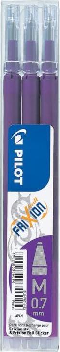Actual product image Pilot FriXion Refill Set à 3 (Refill, Violet, 0.35 mm)