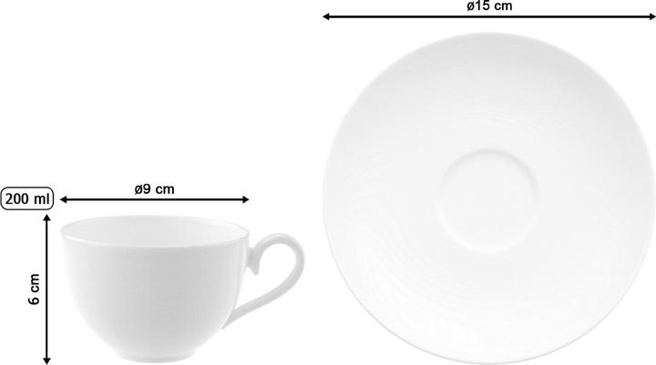 Produktbild Villeroy & Boch kleines Kaffeeservice Royal (6 Stück)