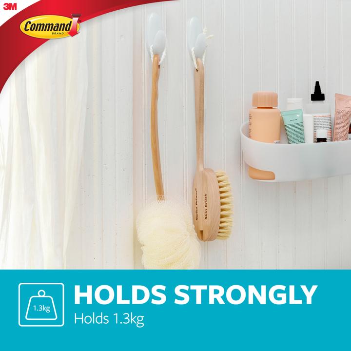 Actual product image Command Bath hook