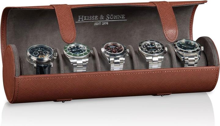 Actual product image Designhütte Watch roll Rondo 5 - Brown