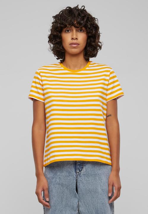 Produktbild Urban Classics Ladies Regular Striped Tee - 142653 (4XL)