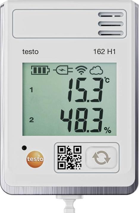 Actual product image Testo 0572 1624 162 H1 Multi-Datenlogger Messgrösse Temperatur, Luftfeuchtigkeit (Measuring device case)