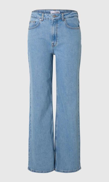 Produktbild Selected Femme Hellblaue Wide Fit Jeans (W31/L30)