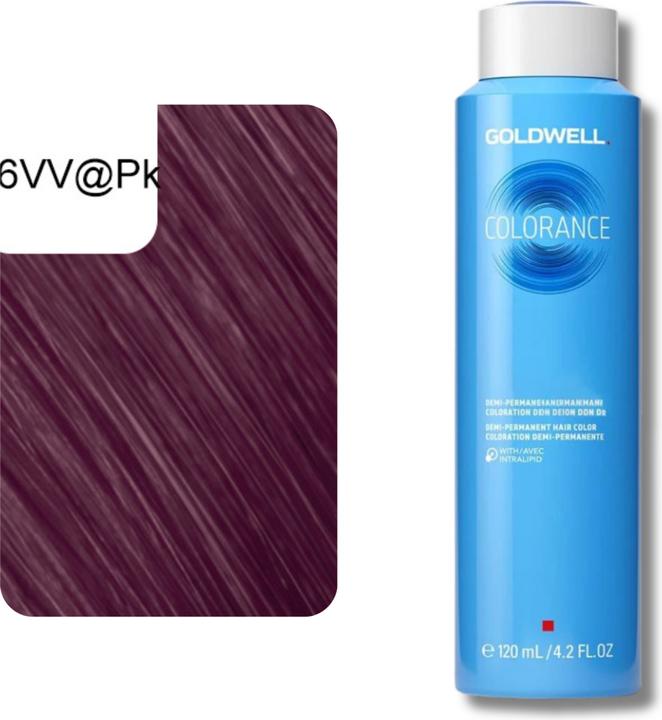 Produktbild Goldwell Colorance Depot Demi Dauerhafte Haarfarbe (6VV@PK - metallic violet elumenated pink)