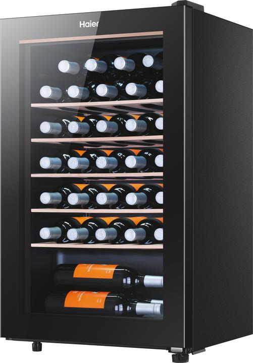 Produktbild Haier Weinkeller HWS33GGFR Weinkeller mit Kompressor Kostenlose Installation Schwarz 33 Flaschen/b