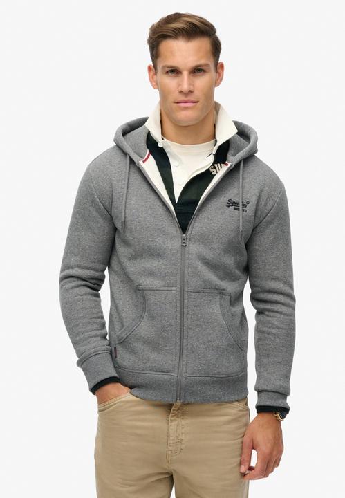 Produktbild Superdry Sweatjacke Casual Figurbetont ESSENTIAL LOGO ZIP HOODIE (S)