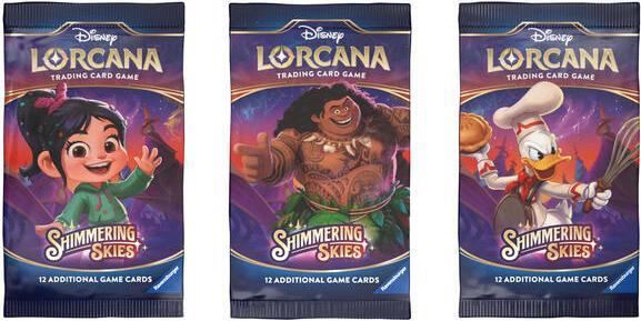 Actual product image Disney Lorcana Trading Card Game: Set 5 - Booster (English) (English, Booster Pack)