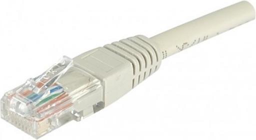 Actual product image Exertis Connect Patch cable U/UTP, unshielded, CAT.6, grey, 0.15m (U/UTP, CAT6, 0.15 m)