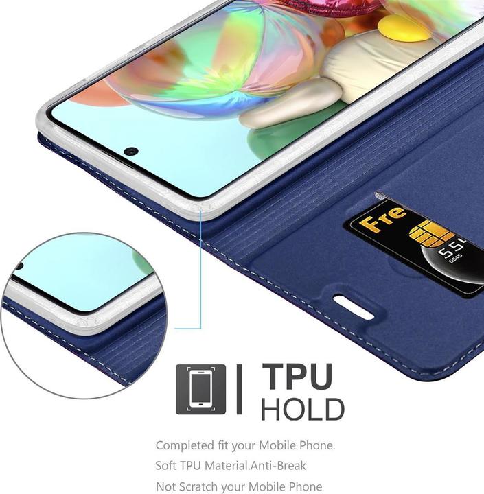 Actual product image Cadorabo Book Classy Style Cover (Samsung Galaxy A71 5G)