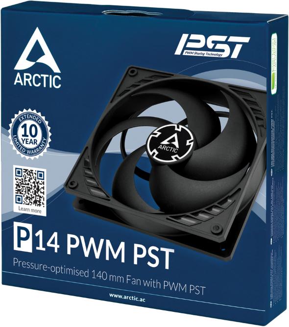Actual product image Arctic P14 PWM PST (140 mm, 5 x)