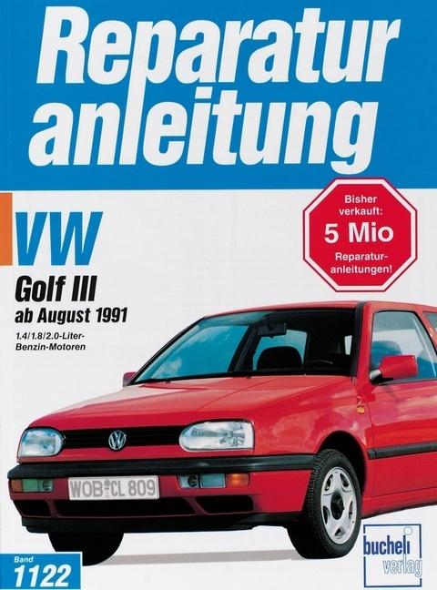 Produktbild VW Golf III, Benziner ab 1991 (Deutsch, 2002)