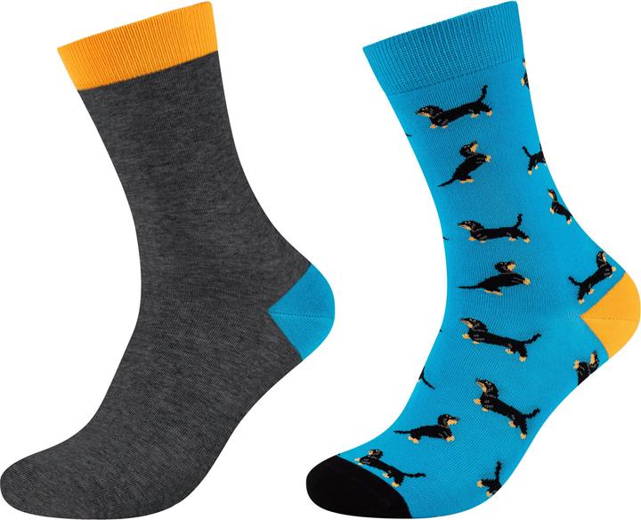 Produktbild Fun Socks Motiv Hund (2er Pack, 41 - 46)