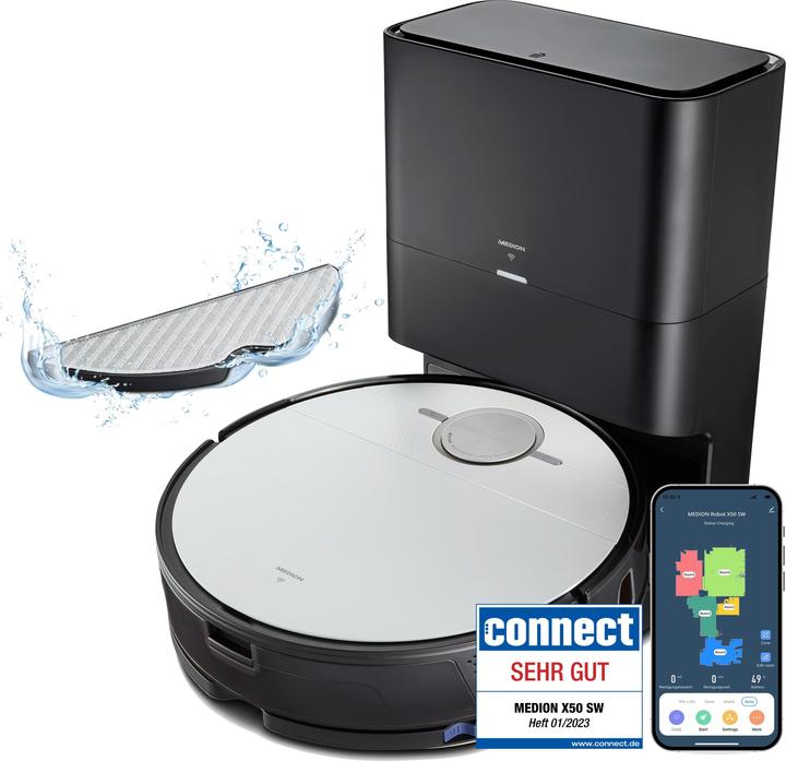 Image du produit Medion MD 20004 (Robot d'aspiration et de nettoyage)