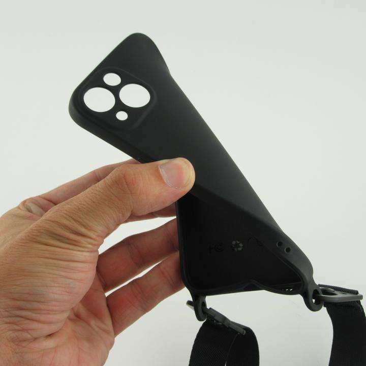 Image du produit PhoneLook Coque Silicone avec lanière et crochet (Apple iPhone 13 mini)