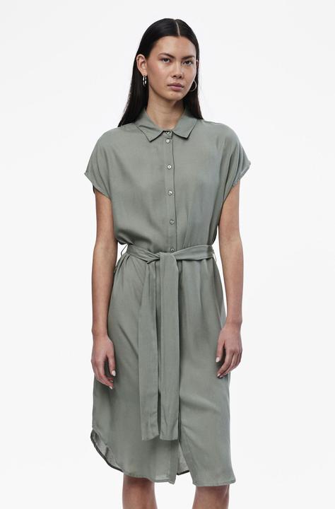 Actual product image Pieces Print blouse dress (M)