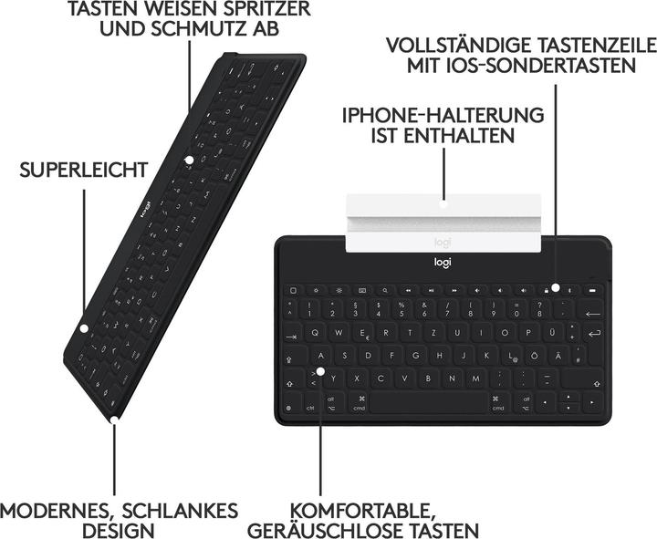 Image du produit Logitech Keys-To-Go (CH, Sans fil)