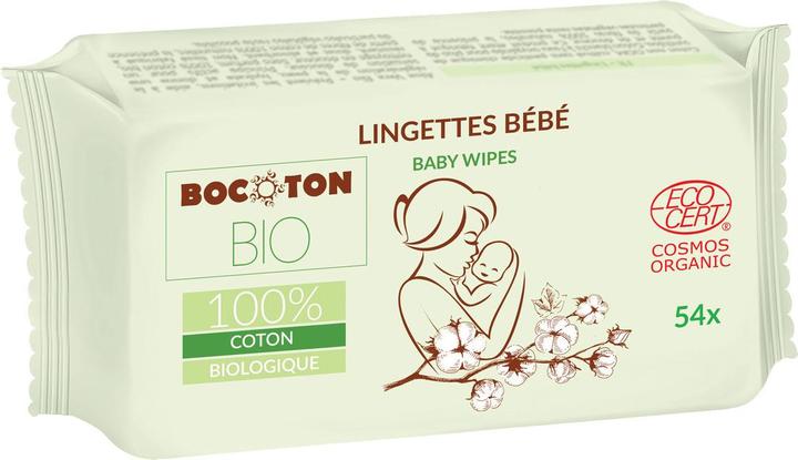 Bocoton Lingettes pour bébé Bio (54 pièce(s))
